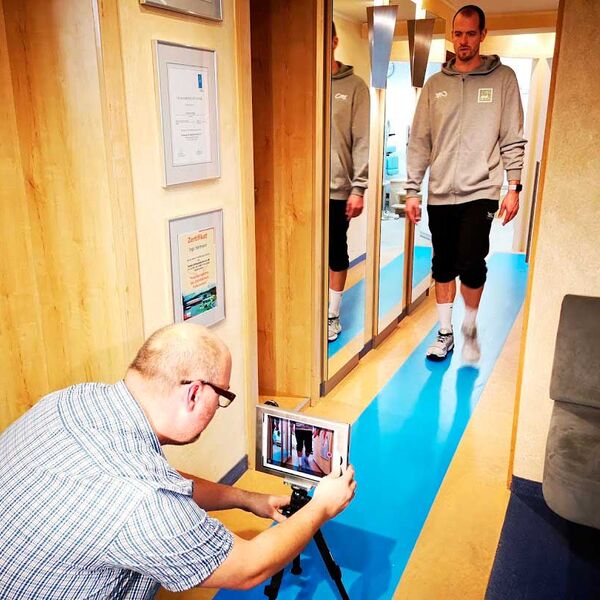 Entlastung für Profis durch Sportschuheinlagen